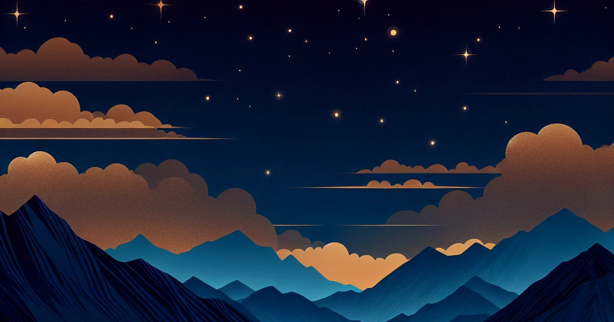 Atmospheric landscape representing S.Coups's charisma with cosmic elements.
